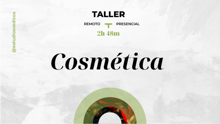 Taller – Cosmética