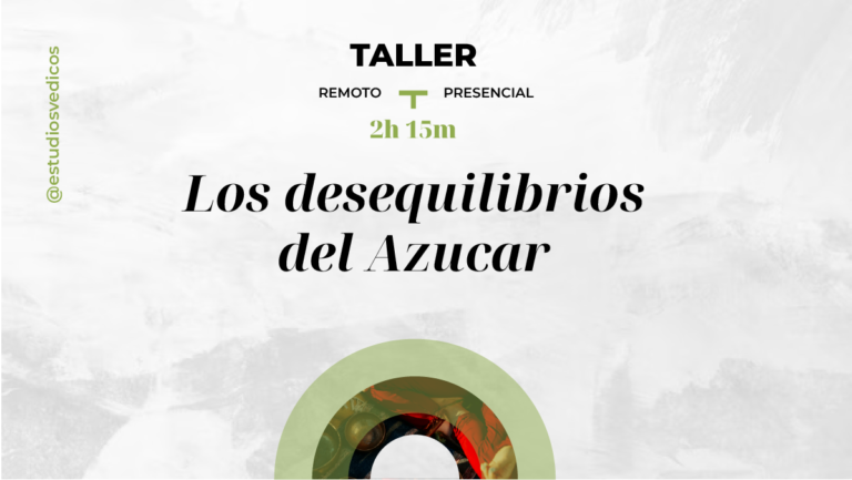 Taller – Los desequilibrios del azúcar