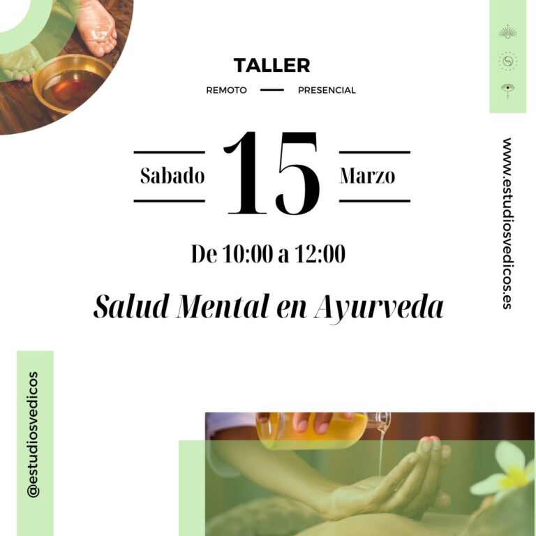 Taller Salud mental