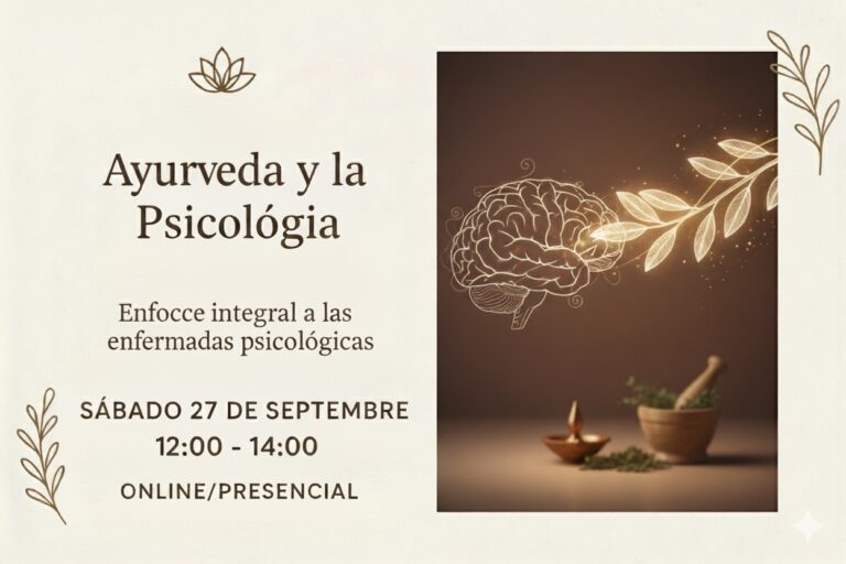 Taller de Psicologia en Ayurveda